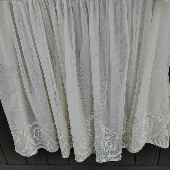 Vintage Marie St Clair Lace Dress Size 16 - Picture 8 of 11